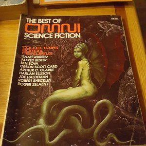 Vintage 1980 The Best of Omni Science Fiction Magazine 1980
